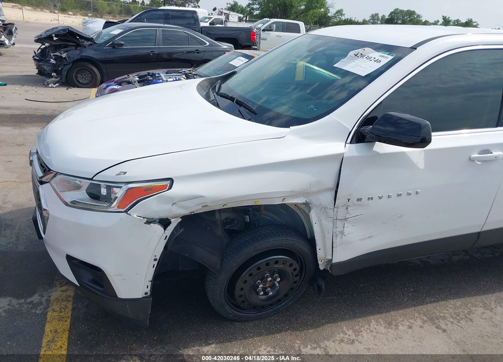 2020 CHEVROLET TRAVERSE FWD LS VIN: 1GNERFKW4LJ314465