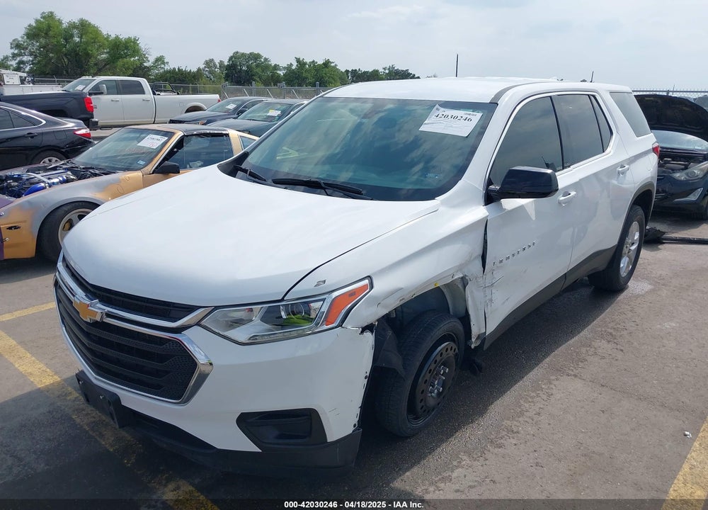 2020 CHEVROLET TRAVERSE FWD LS VIN: 1GNERFKW4LJ314465