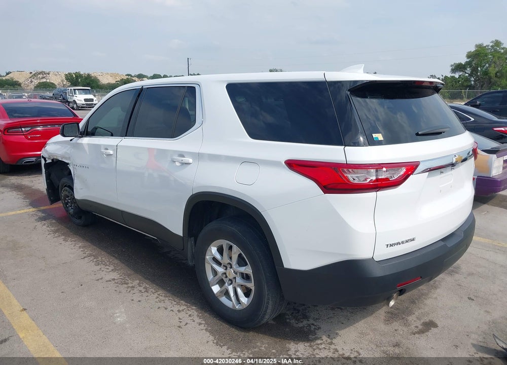 2020 CHEVROLET TRAVERSE FWD LS VIN: 1GNERFKW4LJ314465