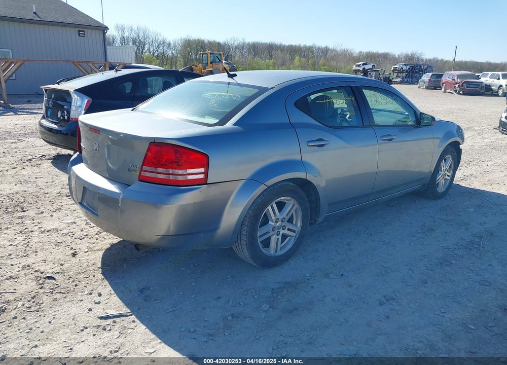 2008 DODGE AVENGER SXT VIN: 1B3LC56RX8N198691