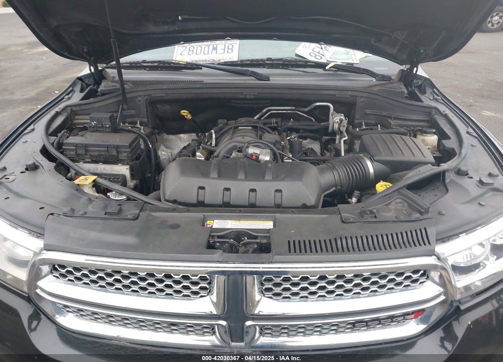 2012 DODGE DURANGO VIN: 1C4SDJET0CC322954