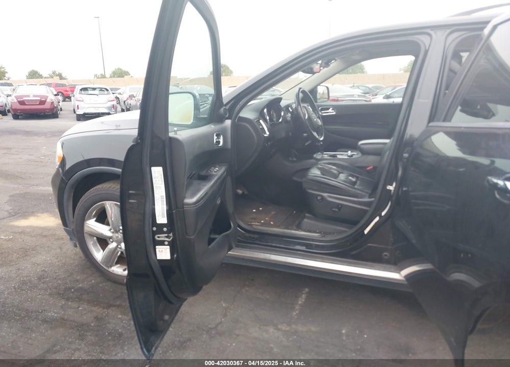 2012 DODGE DURANGO VIN: 1C4SDJET0CC322954