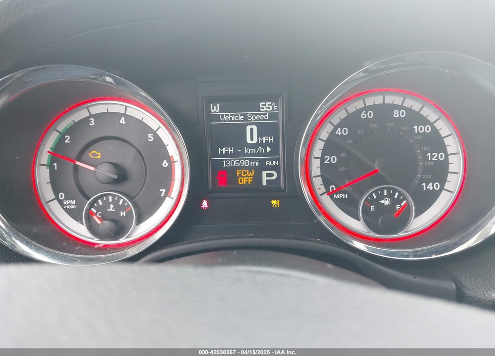 2012 DODGE DURANGO VIN: 1C4SDJET0CC322954