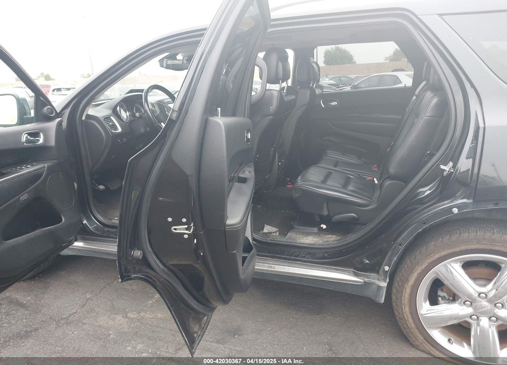 2012 DODGE DURANGO VIN: 1C4SDJET0CC322954