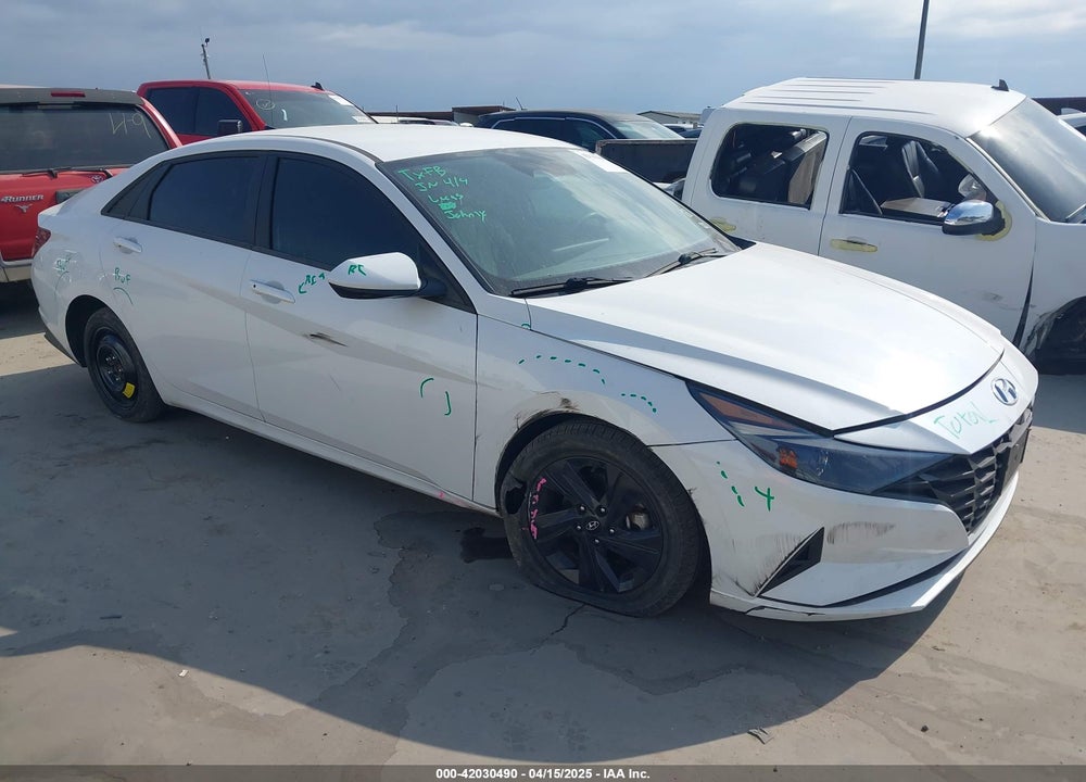 2021 HYUNDAI ELANTRA SEL VIN: 5NPLM4AG6MH052410