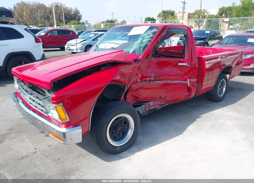 1989 CHEVROLET S TRUCK S10 VIN: 1GCCS14Z0K8127180