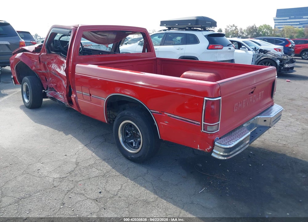 1989 CHEVROLET S TRUCK S10 VIN: 1GCCS14Z0K8127180