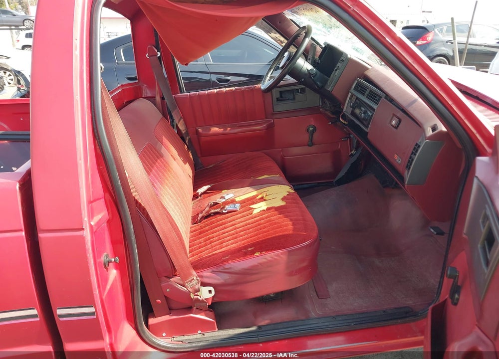 1989 CHEVROLET S TRUCK S10 VIN: 1GCCS14Z0K8127180