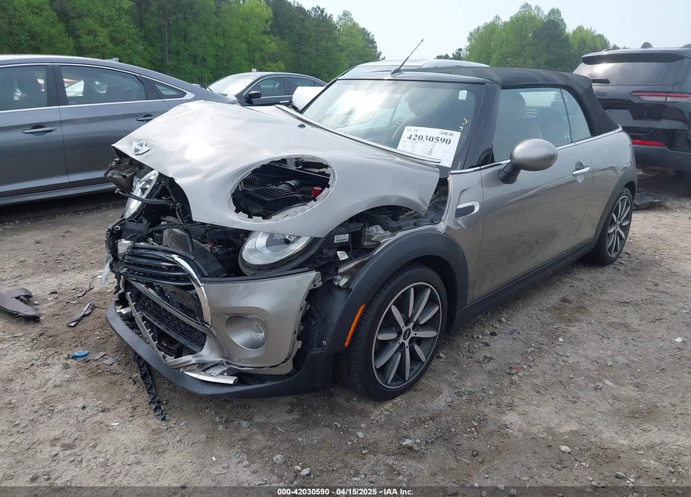 2016 MINI CONVERTIBLE VIN: WMWWG5C53G3C19327