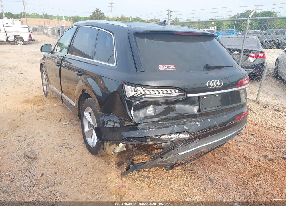 2022 AUDI Q7 VIN: WA1AJBF76ND010592