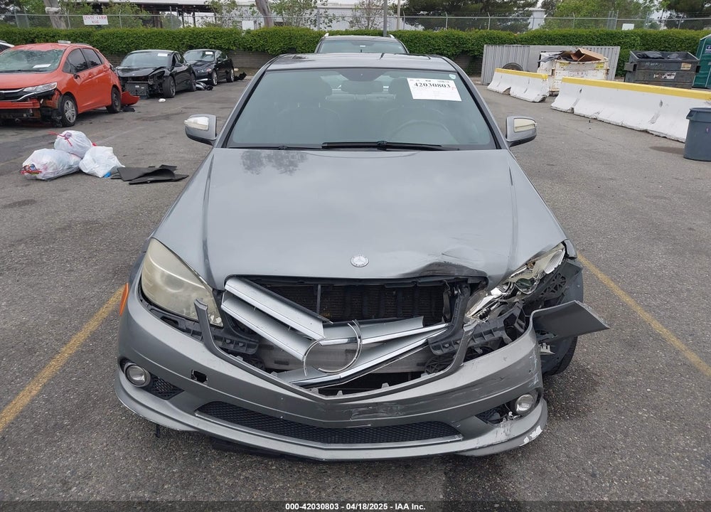 2008 MERCEDES-BENZ C CLASS VIN: WDDGF54X08R024524