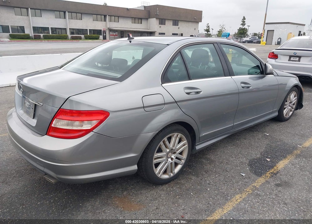 2008 MERCEDES-BENZ C CLASS VIN: WDDGF54X08R024524