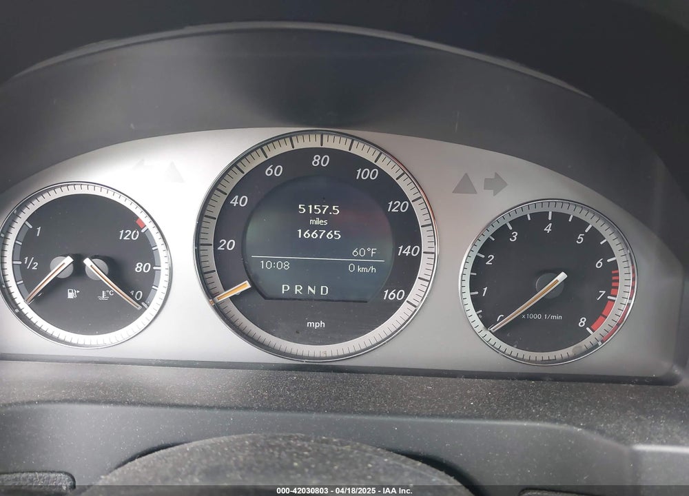 2008 MERCEDES-BENZ C CLASS VIN: WDDGF54X08R024524