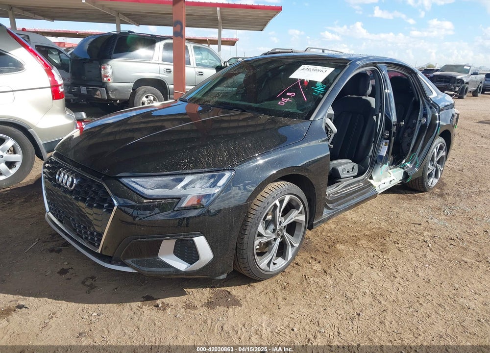 2022 AUDI A3 VIN: WAUGUDGYXNA088012