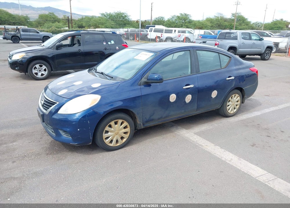 2012 NISSAN VERSA 1.6 SV VIN: 3N1CN7AP3CL925952