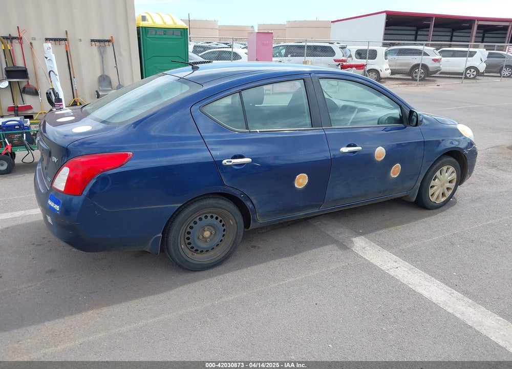 2012 NISSAN VERSA 1.6 SV VIN: 3N1CN7AP3CL925952