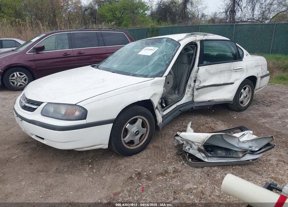 2005 CHEVROLET IMPALA VIN: 2G1WF52E559302663