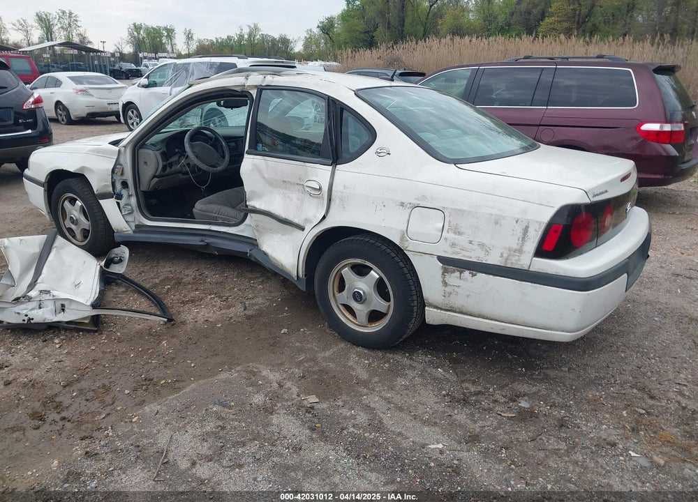 2005 CHEVROLET IMPALA VIN: 2G1WF52E559302663