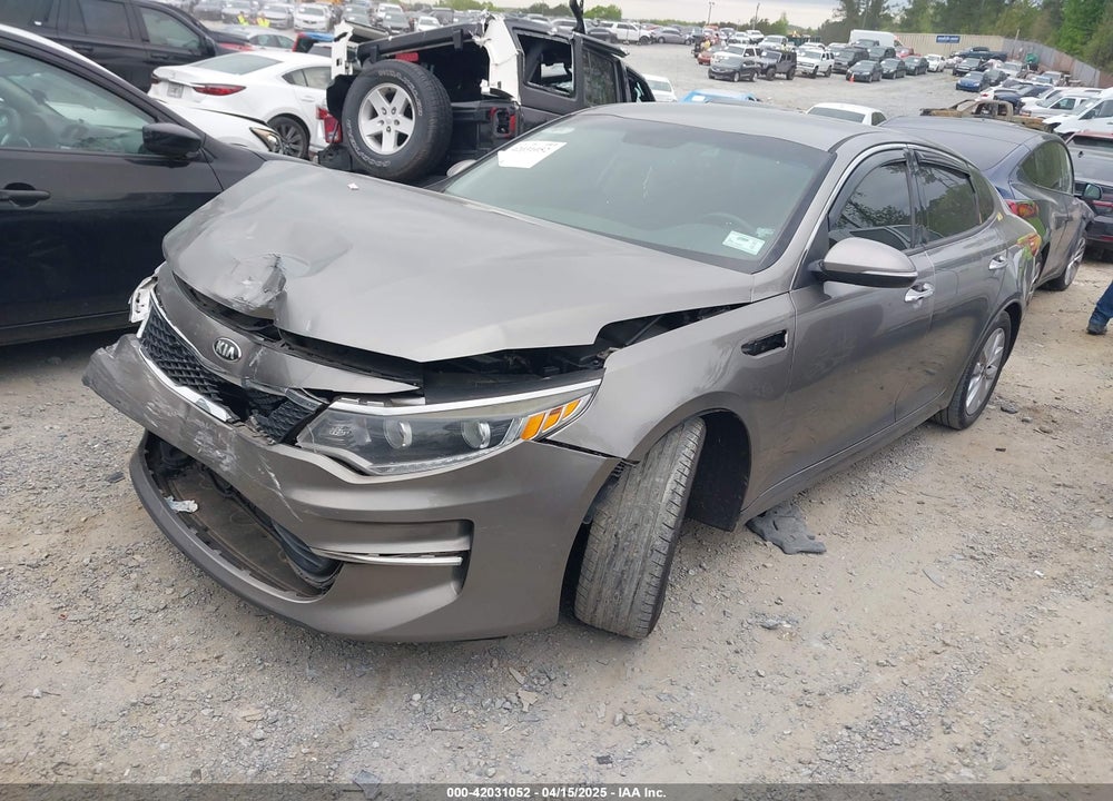 2016 KIA OPTIMA VIN: 5XXGU4L37GG096931