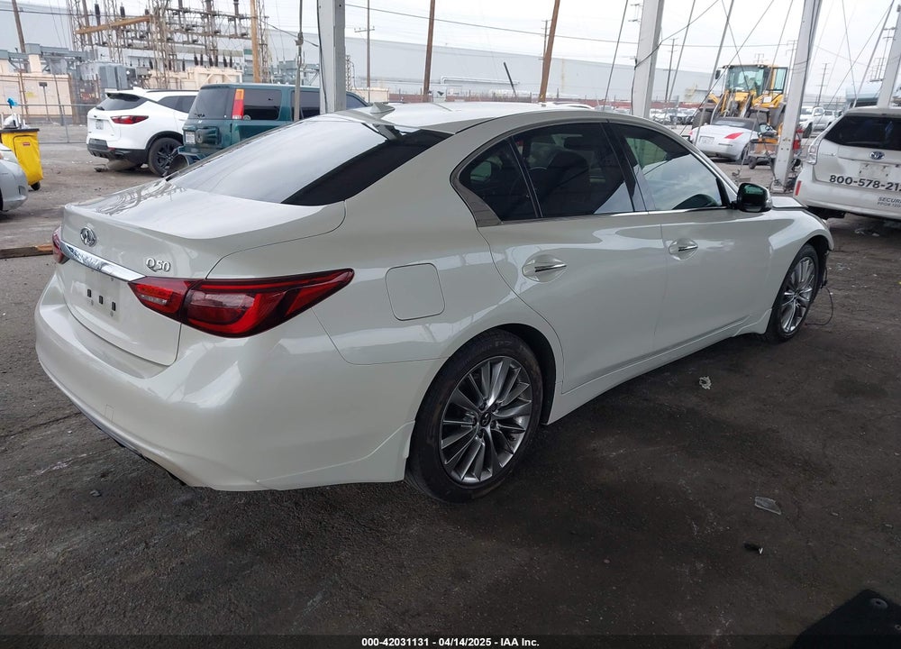 2018 INFINITI Q50 3.0T LUXE VIN: JN1EV7AP9JM354656