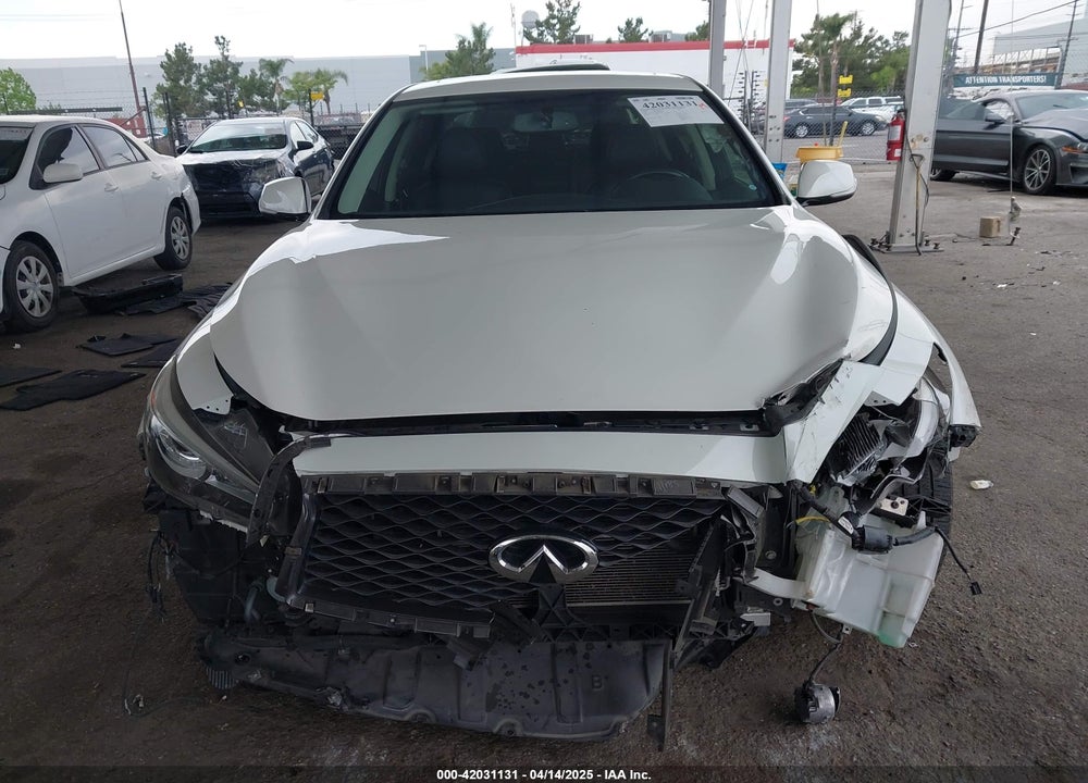 2018 INFINITI Q50 3.0T LUXE VIN: JN1EV7AP9JM354656
