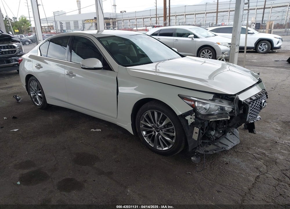 2018 INFINITI Q50 3.0T LUXE VIN: JN1EV7AP9JM354656