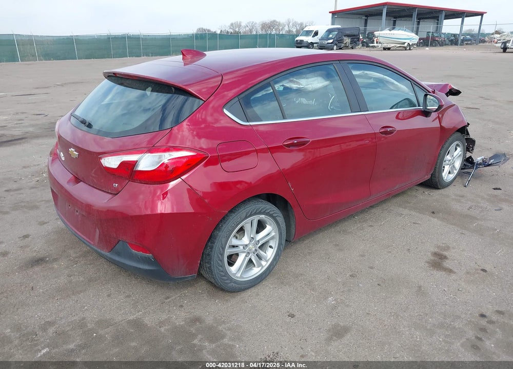 2017 CHEVROLET CRUZE LT AUTO VIN: 3G1BE6SM8HS593794