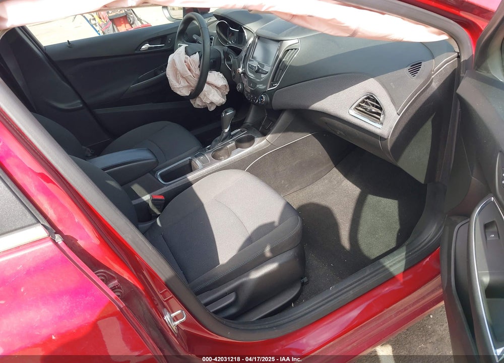 2017 CHEVROLET CRUZE LT AUTO VIN: 3G1BE6SM8HS593794