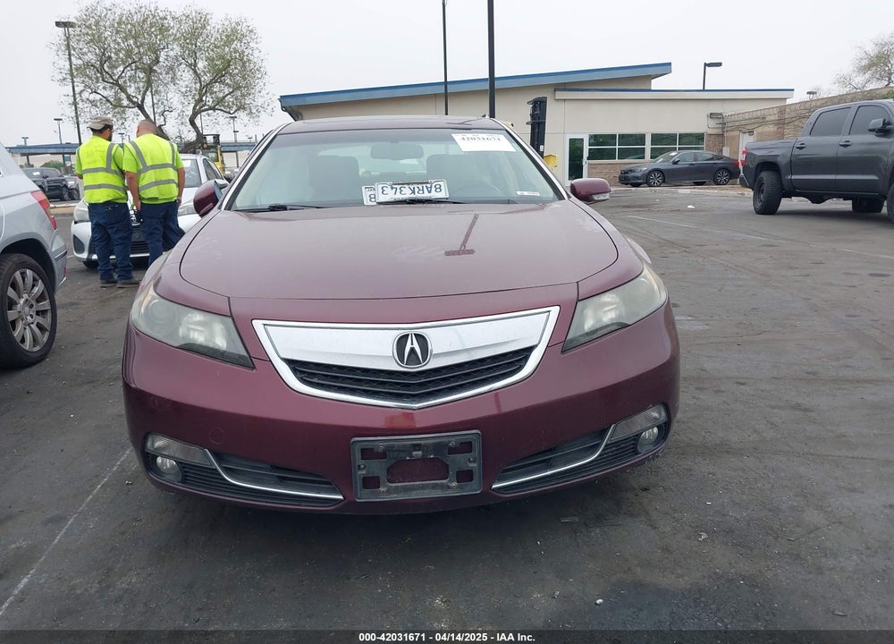 2013 ACURA TL 3.5 VIN: 19UUA8F29DA009903