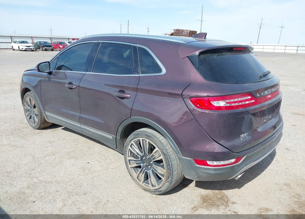 2017 LINCOLN MKC BLACK LABEL VIN: 5LMTJ4DH1HUL72347