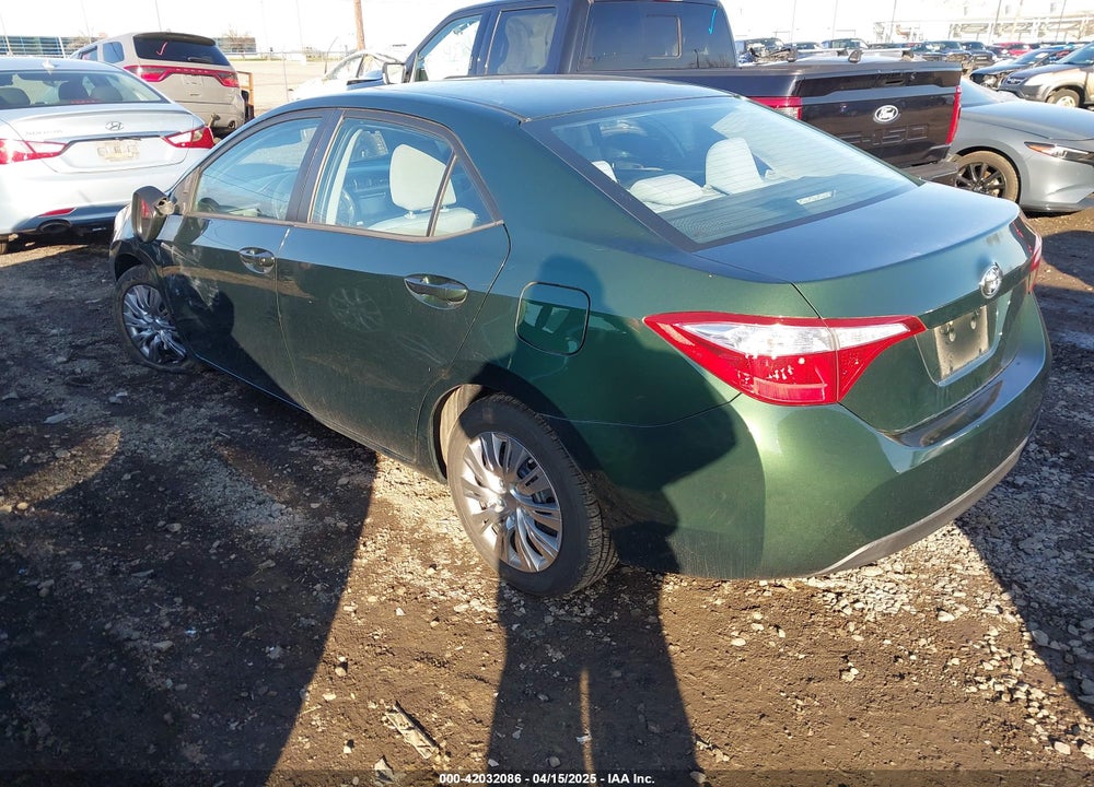 2015 TOYOTA COROLLA VIN: 2T1BURHE8FC308968