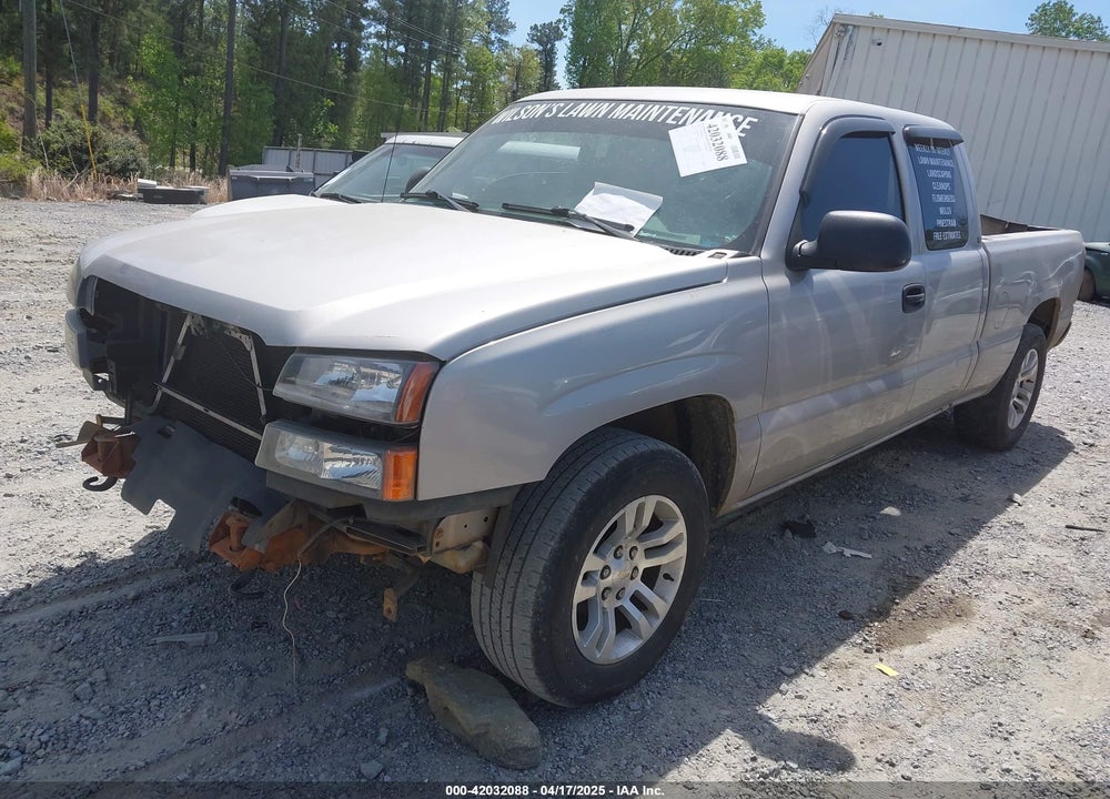 2004 CHEVROLET SILVERADO 1500 WORK TRUCK VIN: 2GCEC19V241308332