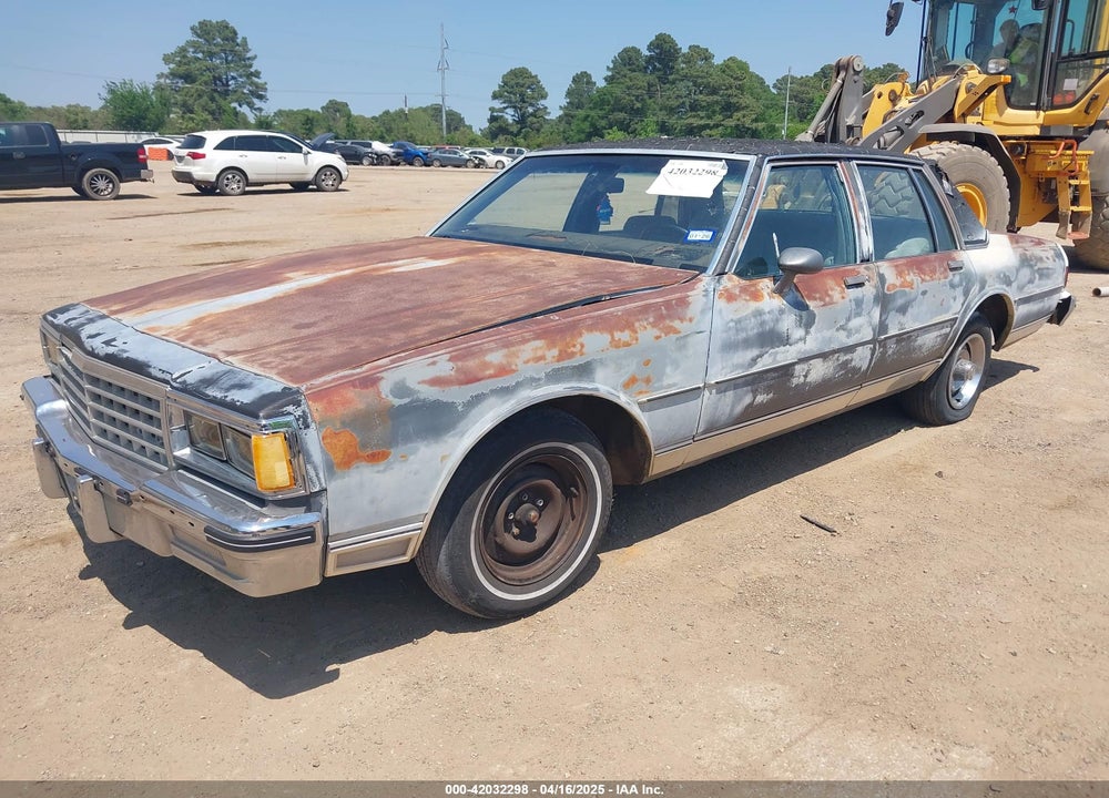 1985 CHEVROLET CAPRICE CLASSIC VIN: 1G1BN69Z6FY185317