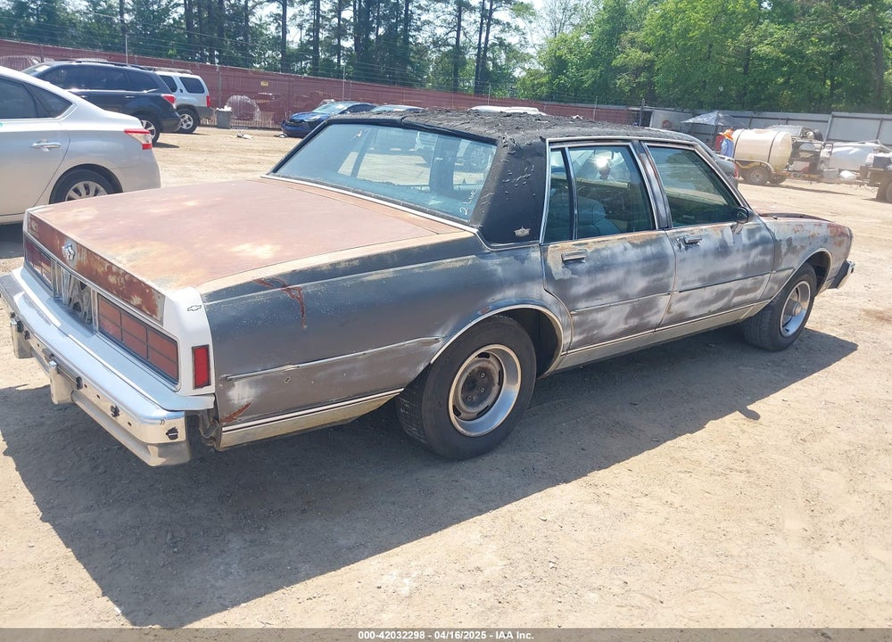 1985 CHEVROLET CAPRICE CLASSIC VIN: 1G1BN69Z6FY185317
