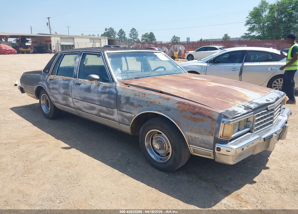 1985 CHEVROLET CAPRICE CLASSIC VIN: 1G1BN69Z6FY185317
