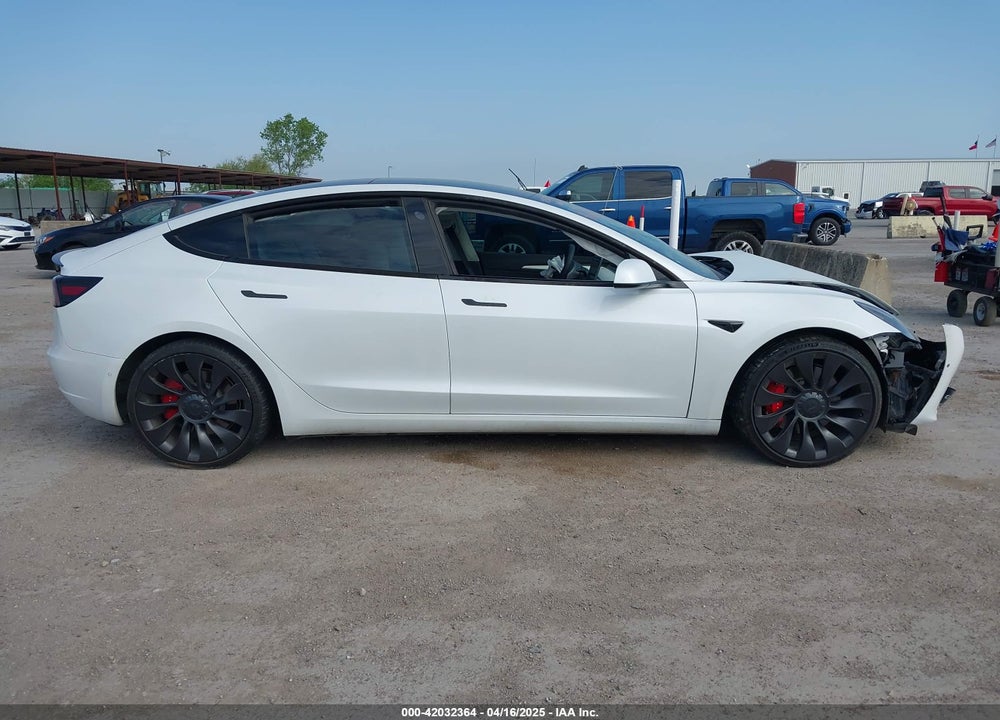 2022 TESLA MODEL 3 VIN: 5YJ3E1EC4NF134624