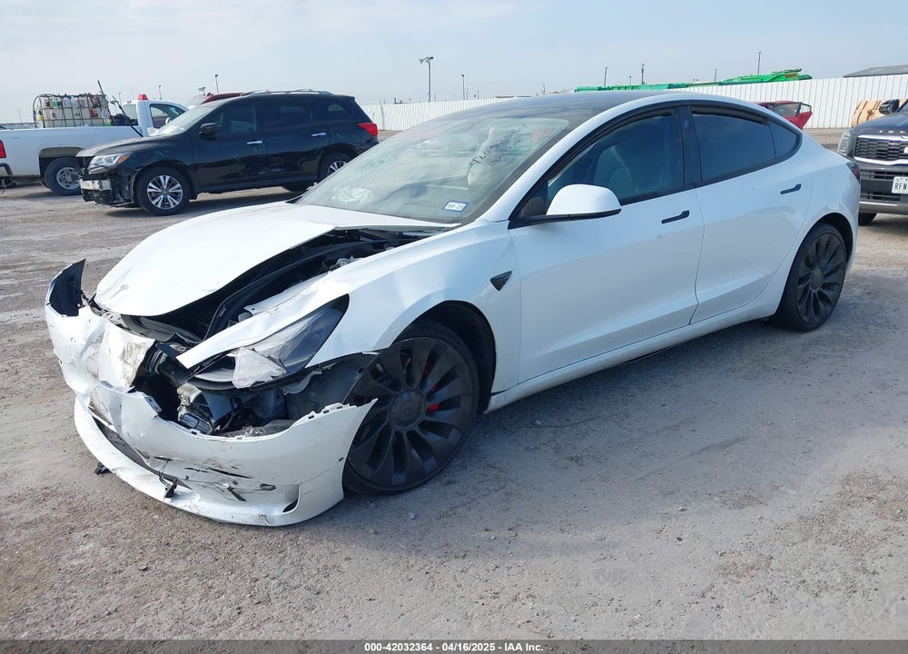 2022 TESLA MODEL 3 VIN: 5YJ3E1EC4NF134624