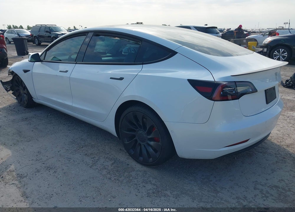 2022 TESLA MODEL 3 VIN: 5YJ3E1EC4NF134624