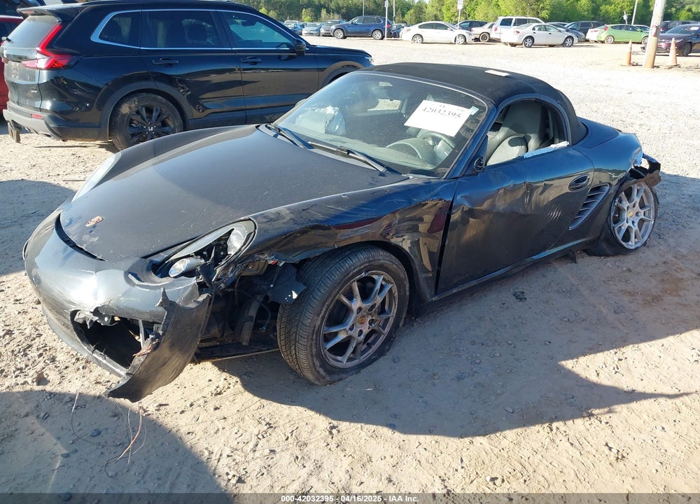 2005 PORSCHE BOXSTER VIN: WP0CA29835U712727