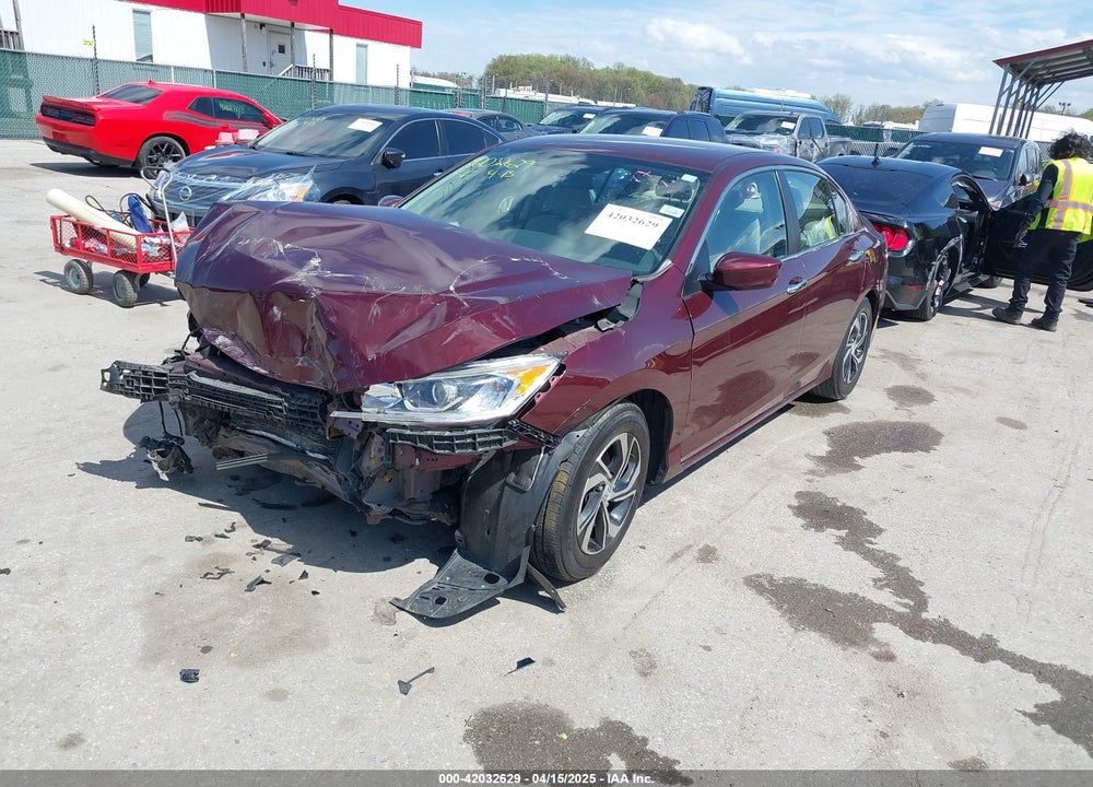 2017 HONDA ACCORD LX VIN: 1HGCR2F30HA034494