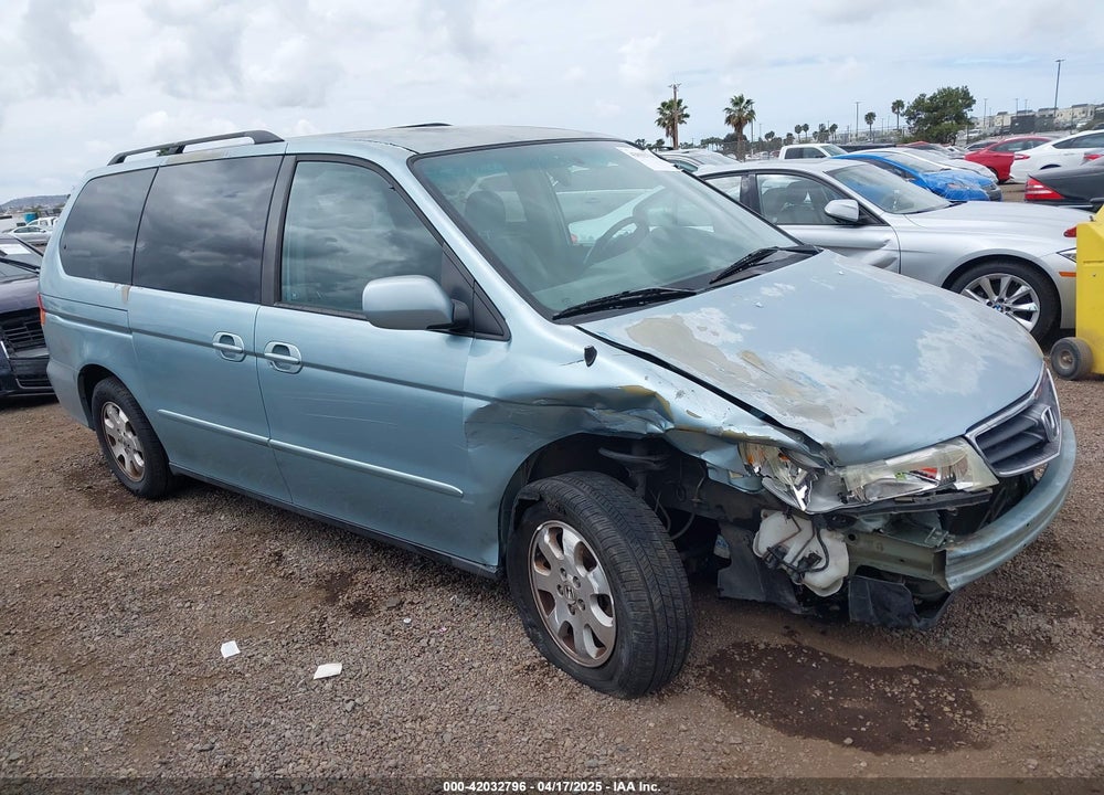 2004 HONDA ODYSSEY EXL VIN: 5FNRL18064B060817
