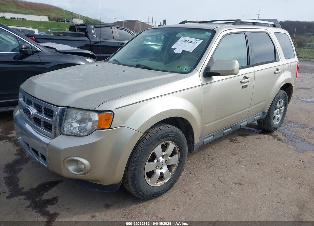 2012 FORD ESCAPE LIMITED VIN: 1FMCU9EG9CKB65089