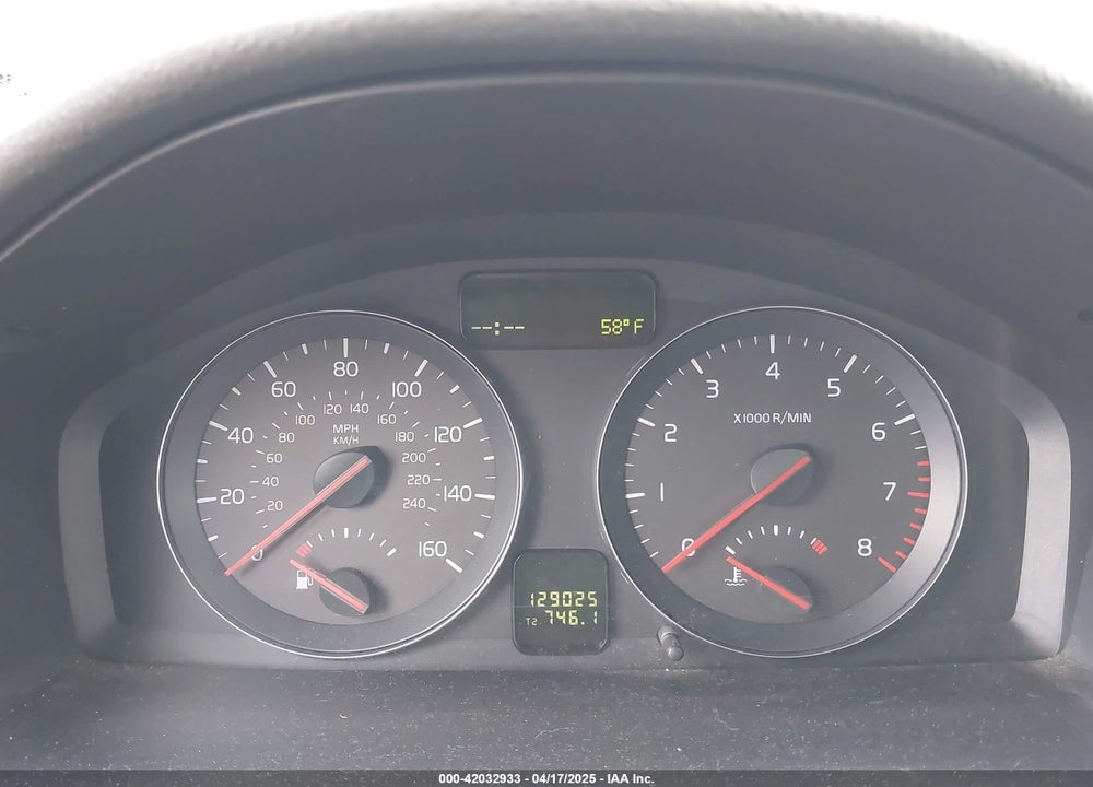 2009 VOLVO S40 2.4I VIN: YV1MS382292445158