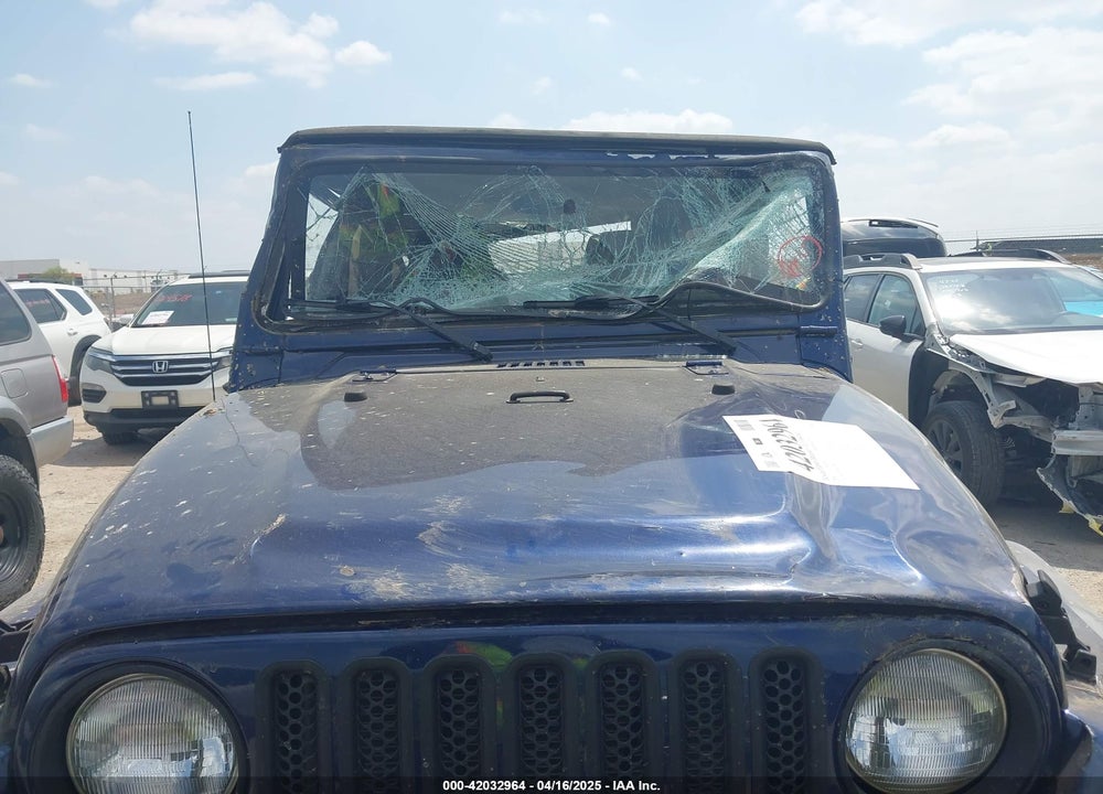 2006 JEEP WRANGLER / TJ UNLIMITED VIN: 1J4FA44S96P788216