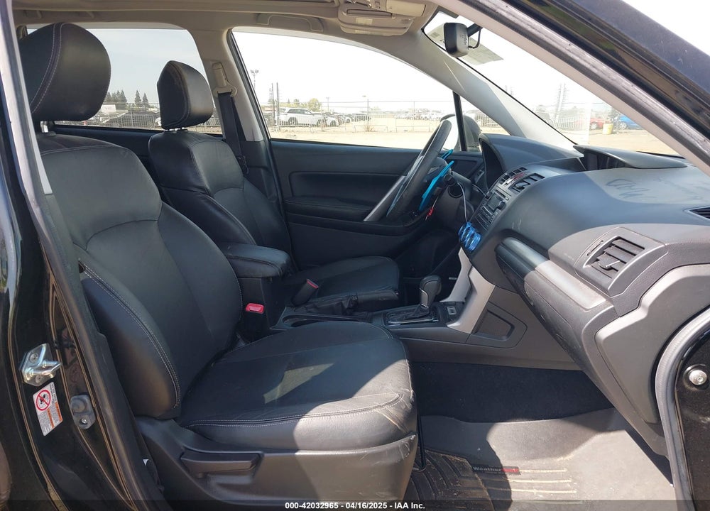 2015 SUBARU FORESTER VIN: JF2SJGUC5FH822632