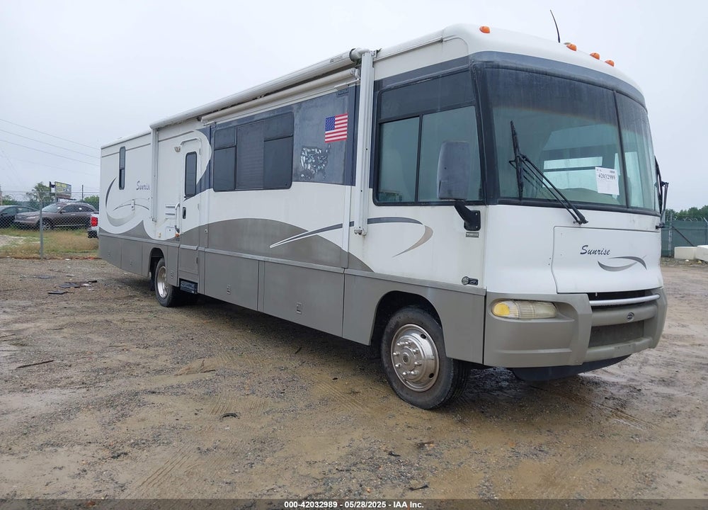 2005 WORKHORSE CUSTOM CHASSIS MOTORHOME CHASSIS VIN: 5B4MPA7G853397572