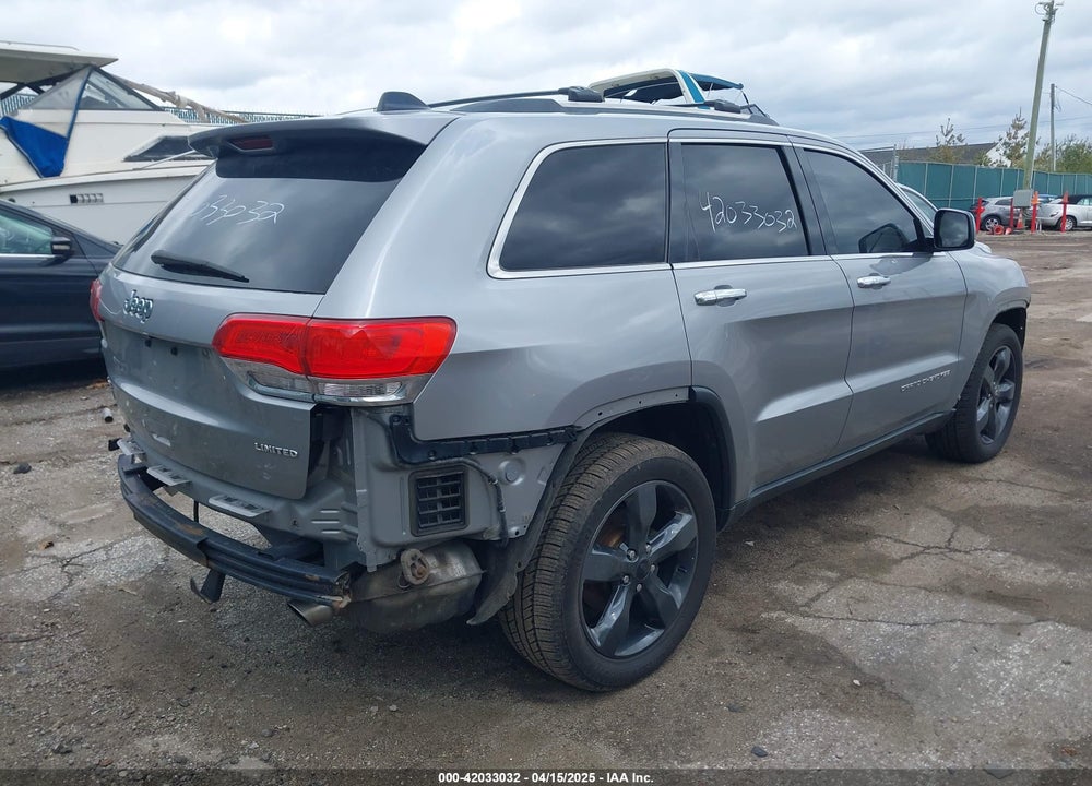 2015 JEEP GRAND CHEROKEE LIMITED VIN: 1C4RJFBG0FC852261