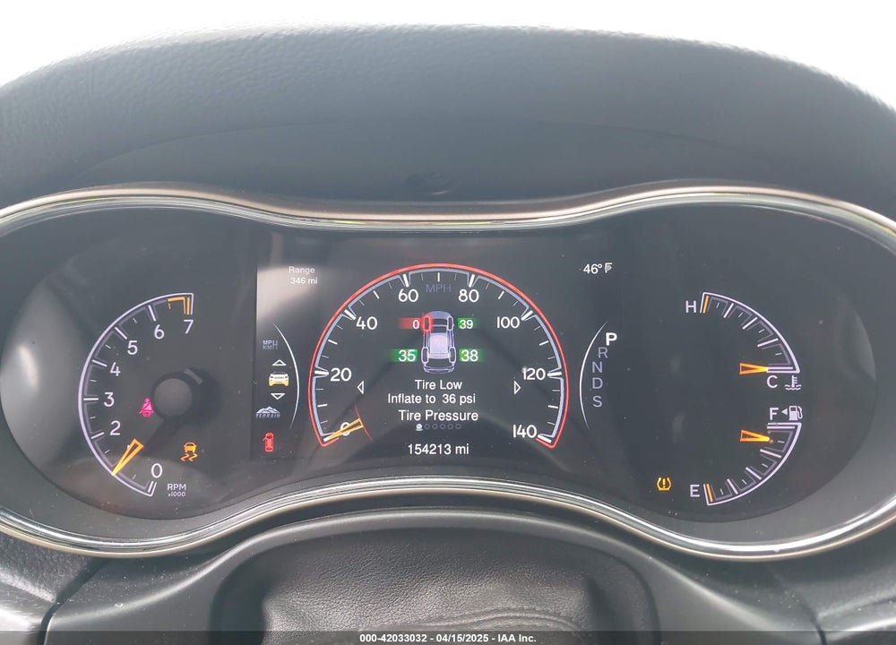 2015 JEEP GRAND CHEROKEE LIMITED VIN: 1C4RJFBG0FC852261