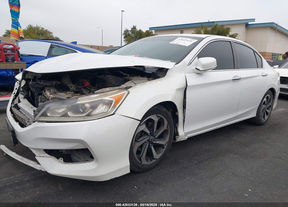 2016 HONDA ACCORD EX-L VIN: 1HGCR2F88GA005268
