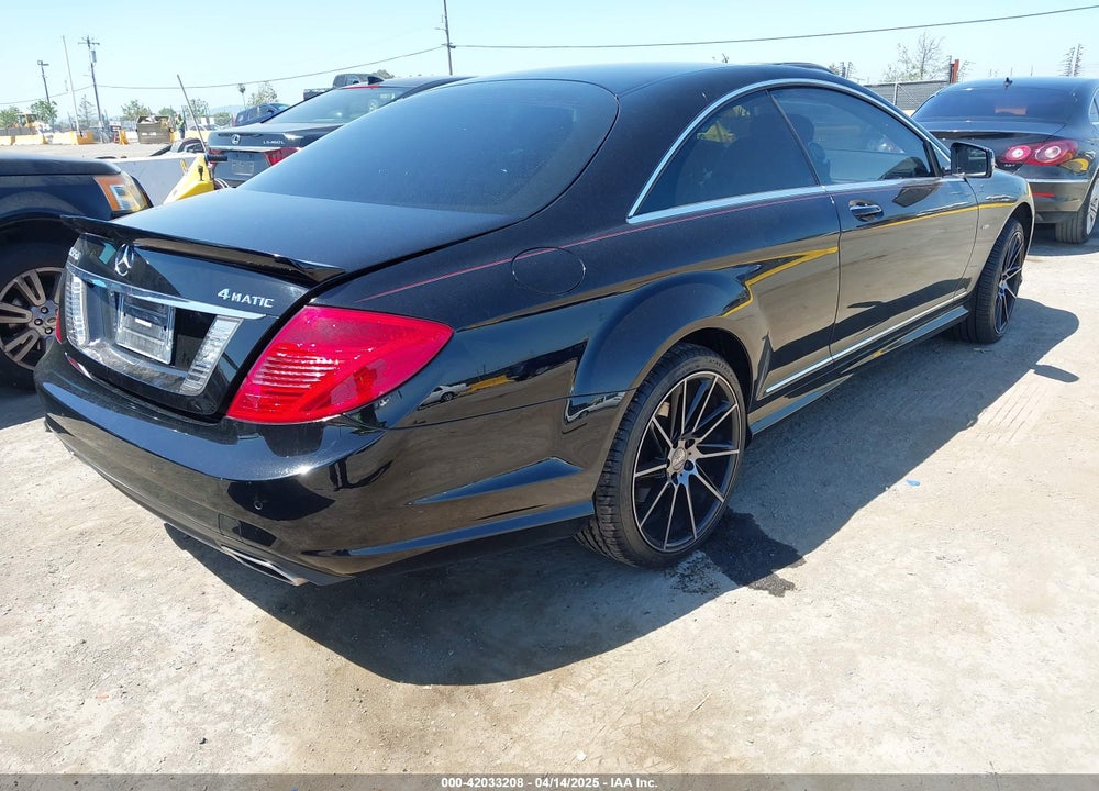 2011 MERCEDES-BENZ CL 550 4MATIC VIN: WDDEJ9EB3BA026466